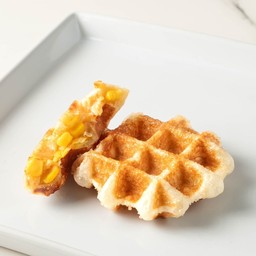 วอฟเฟิล ข้าวโพดชีส