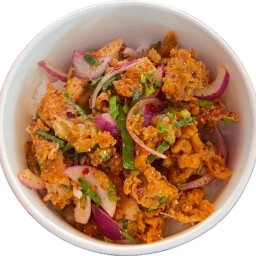 ข้าวยำไก่แซ่บของแทร่ ศูนย์มะเร็ง รพ.ภูมิพลฯ (อาหารอิสลาม)
