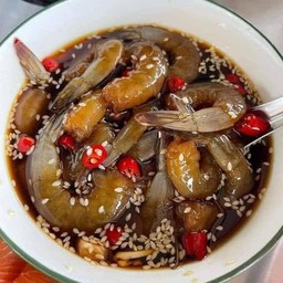 กุ้งดองซีอิ้วญี่ปุ่น