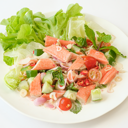 สลัดยำปูอัด