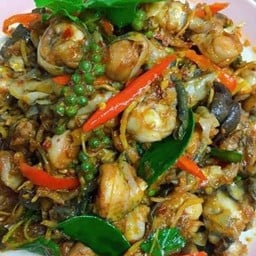 กะเพราแม่หม้าย 7-Eleven ตลาดไฟฟ้า