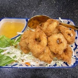 หมึกชุบแป้งทอด 