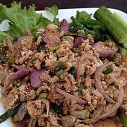 ข้าวลาบหมู
