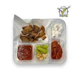 ย่างให้ห่อผัก (สามชั้น+สันคอหมู) Size M