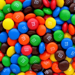 นมบลูมิ้นท์ปั่น วิปครีมm&m