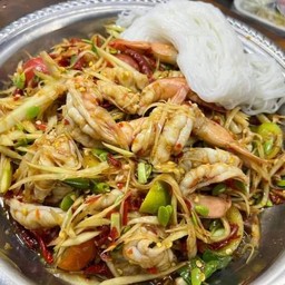 ตำลาวกุ้งเด้ง