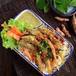 ปลาทรายทอดขมิ้น