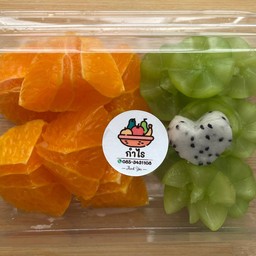 ส้ม+องุ่น พร้อมทาน