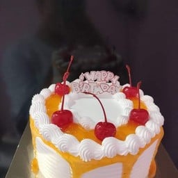 เค้กวนิลานมสดหน้าแยมส้มเชอร์รี่