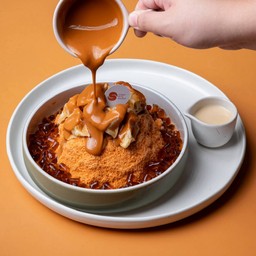 The Best Thai Tea Lava Bingsu (L)