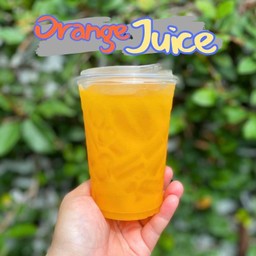 น้ำส้มคั้นสด