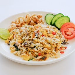 ข้าวผัดปลาทูแม่กลอง