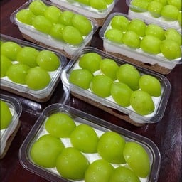 องุ่นไซมัสครีมสดช็อค 1 ถ้วย ครีมพาย