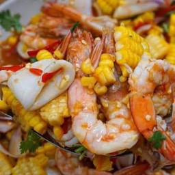 ข้าวโพดกุ้งสุก