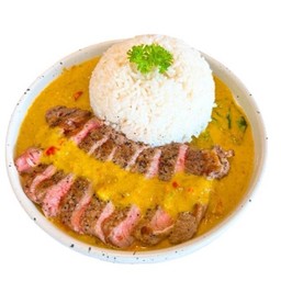 ข้าวแกงเขียวหวาน Green Curry Sauce With Rice