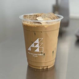 Iced caffe latte