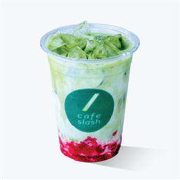 มัทฉะสตรอว์เบอร์รี่ลาเต่