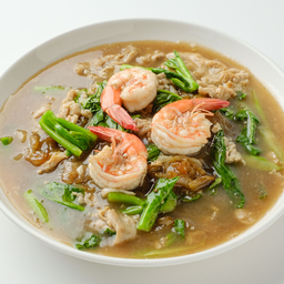 ราดหน้ากุ้งล้วน