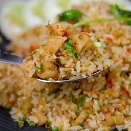 ข้าวผัดกากหมู