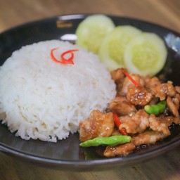 ข้าวหมูคั่วเคย  (signature)