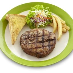 สเต็กหมูหมักขิง