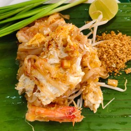 ผัดไทยวุ้นเส้นเตาถ่าน