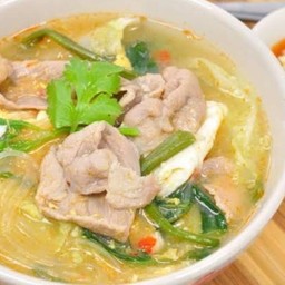 สุกี้น้ำ(หมู/ไก่)