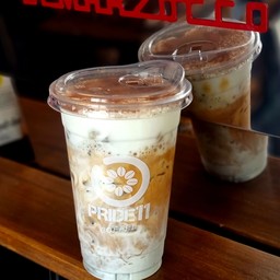 Caramelised peanut latte (20.oz)