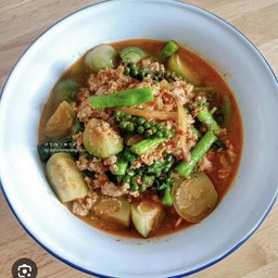 แกงป่าหมูสับ