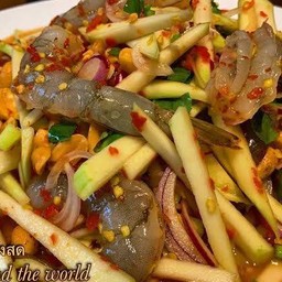 ยำมะม่วงปลาร้ากุุ้ง