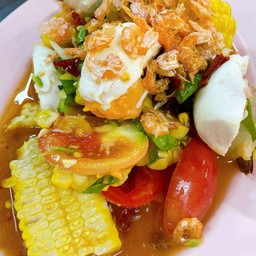 ข้าวโพดไข่เค็ม สามรส