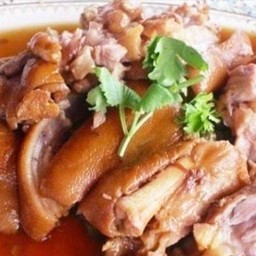 ขาหมูเนื้อหนังพิเศษ(กับข้าว)