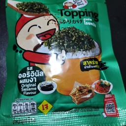 เถ้าแก่น้อยท๊อปปิ้งสาหร่ายโรยหน้ารสออริจินัล 8 กรัม