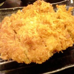 หมูเบอเกอร์ทอด