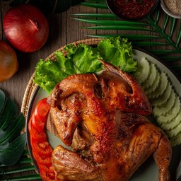 ไก่อบโอ่ง ครึ่งตัว