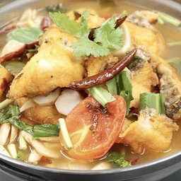 ต้มโคล้งเนื้อปลาช่อน (หม้อ)