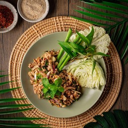 ลาบหมูล้วน