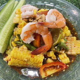 ตำข้าวโพด