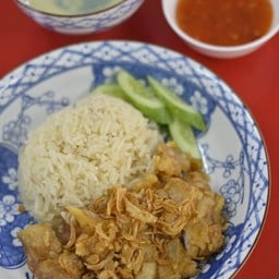 ข้าวมันไก่ทอด