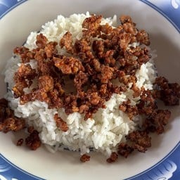 ข้าวหมูสับรวน