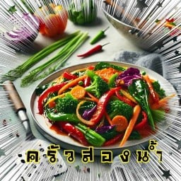 ครัวสองน้ำ อาหารตามสั่ง & ข้าวต้มกุ้ย