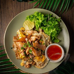 ก๋วยเตี๋ยวคั่วไก่