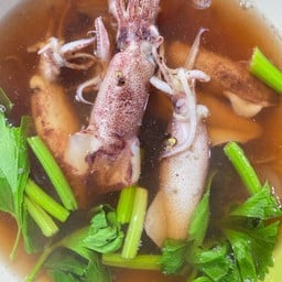 หมึกต้มน้ำดำ