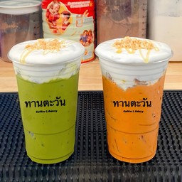 ชาครีมชีส(แก้วใหญ่ยาว)