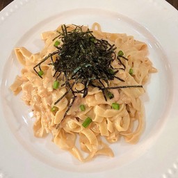 Squired cream fresh pasta