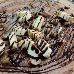 เครป(ช็อกโกแลต+กล้วยหอม)