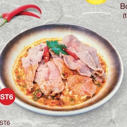 ข้าวต้มต้มยำเนื้อวากิว