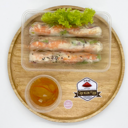 ปอเปี๊ยะกุ้งสดคลีน
