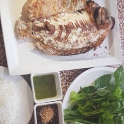 ชุดเมี่ยงปลาทับทิมเผาโทรสั่งก่อน45นาที