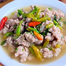 ต้มแซ่บหมูสับ
